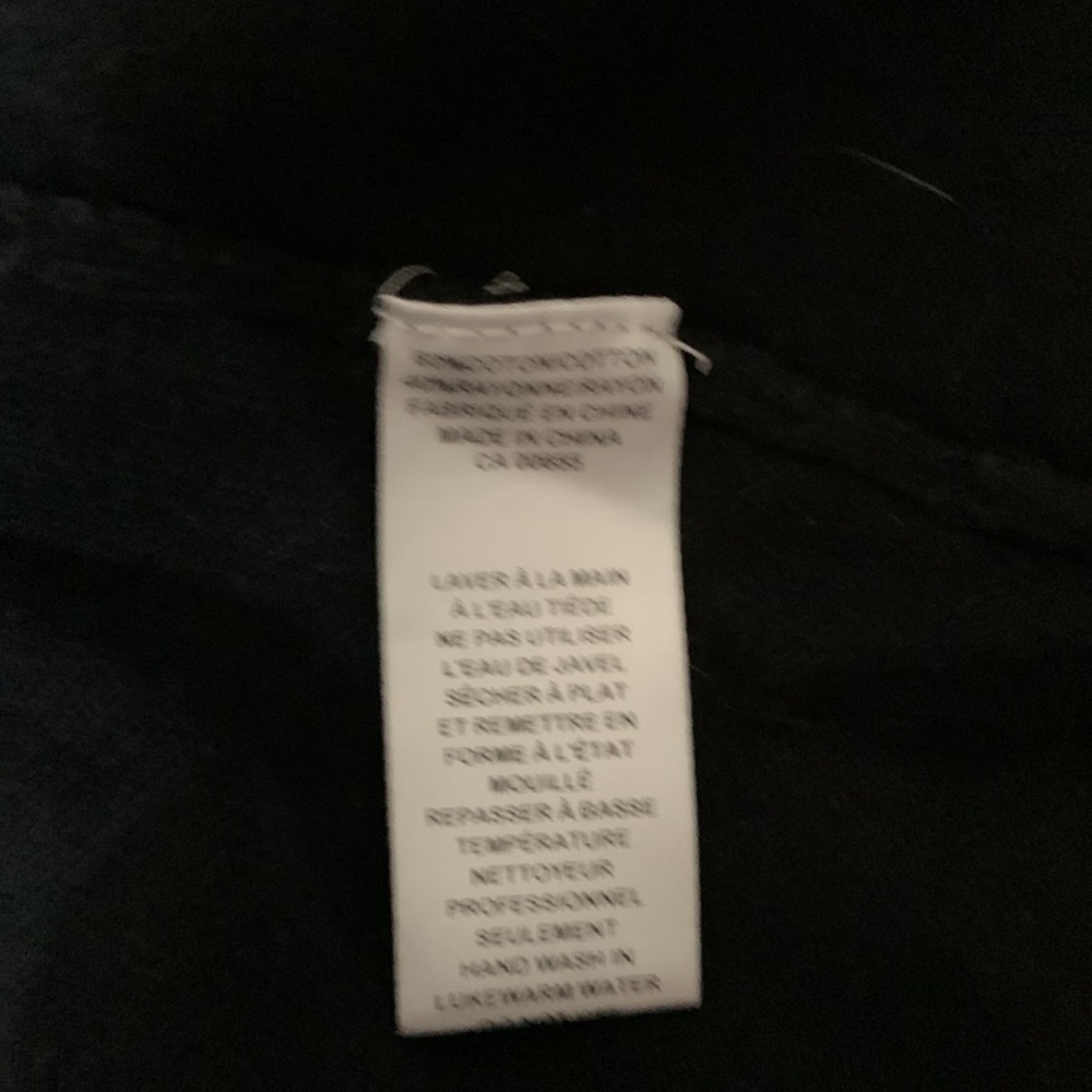 Reitman’s black cover up sweater small - Picture 5 of 10